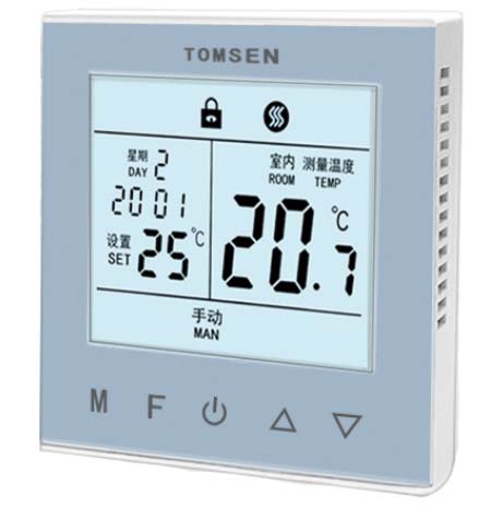 TM818/WIFI亚克力触摸按键编程型温控器（电暖/水暖）