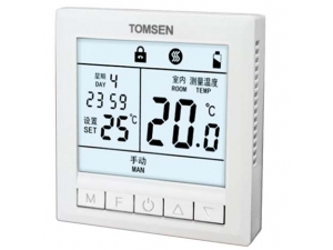 TM832经典按键编程型温控器（电暖/水暖）