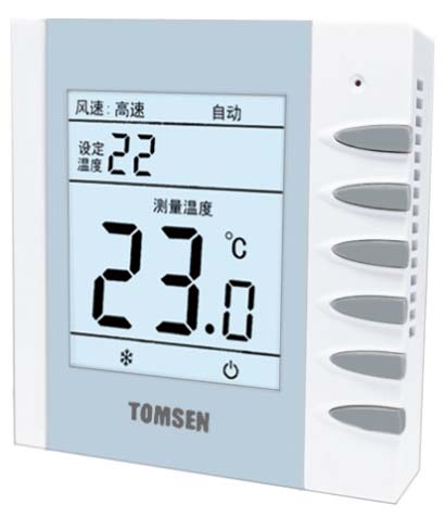 TM605大屏幕液晶显示中央空调温控器