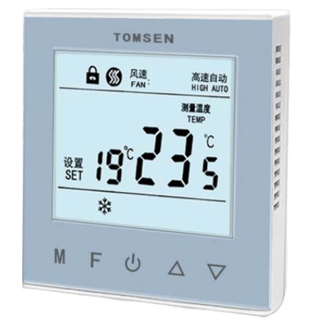 TM616亚克力触摸按键型中央空调温控器