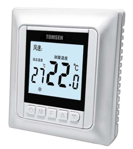 TM603欧式工程型中央空调温控器