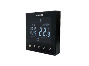 TM828V 钢化玻璃触摸按键型温控器（电暖/水暖）